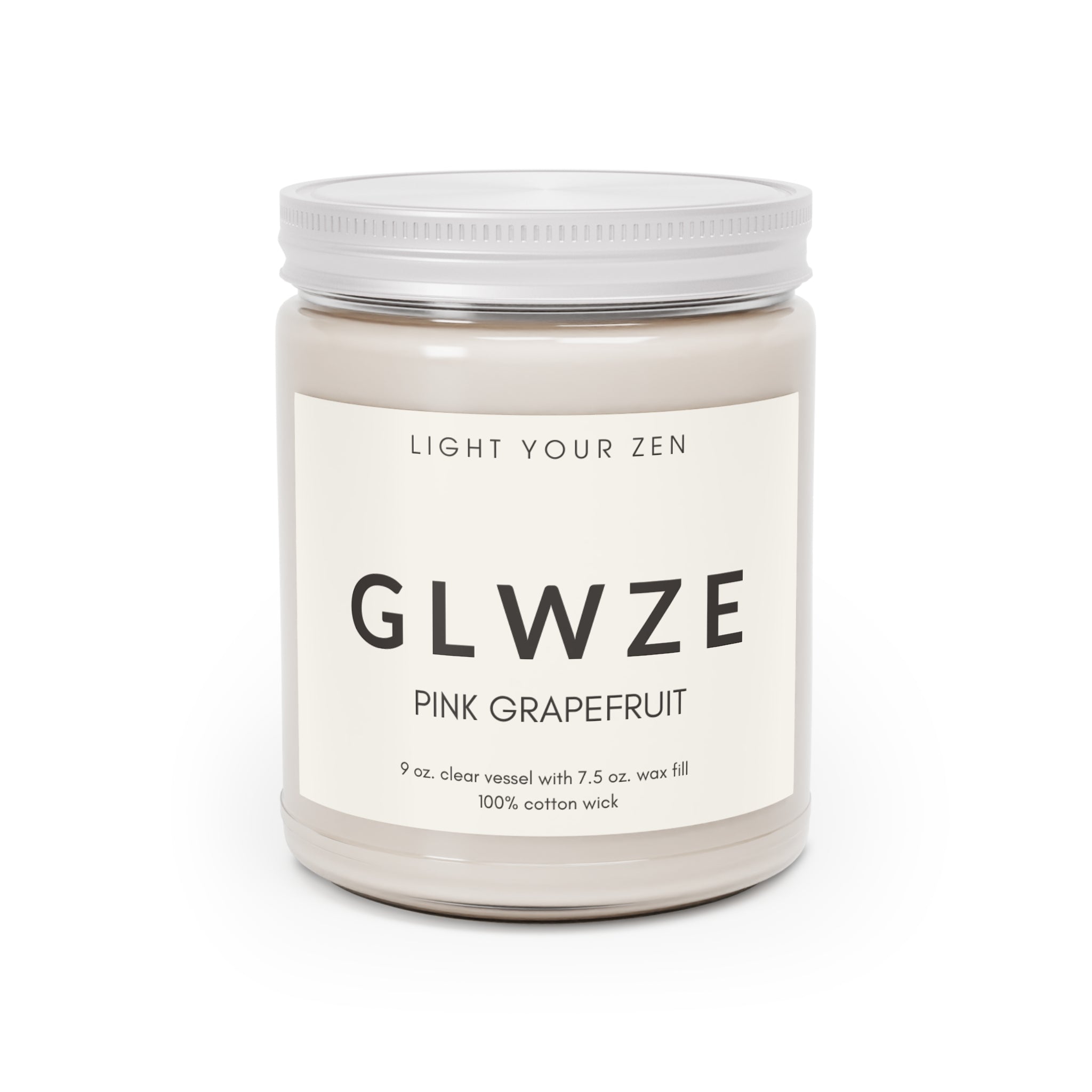 Pink Grapefruit Soy Candle — 9oz