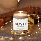 Candle labeled Vanilla Bean