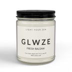 Soy Candle - GLWZE Fresh Balsam Scent 4oz