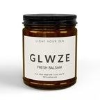 Soy Candle - GLWZE Fresh Balsam Scent 4oz