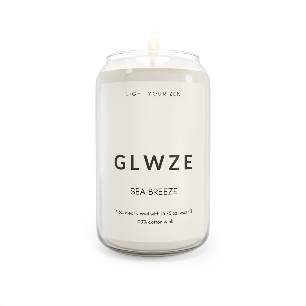 Sea Breeze Scented Soy Candle — 13.75 oz Jar